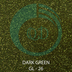 CLEARANCE | Dark Green - Glitter HTV