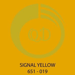 651-019 Signal Yellow - Oracal 651