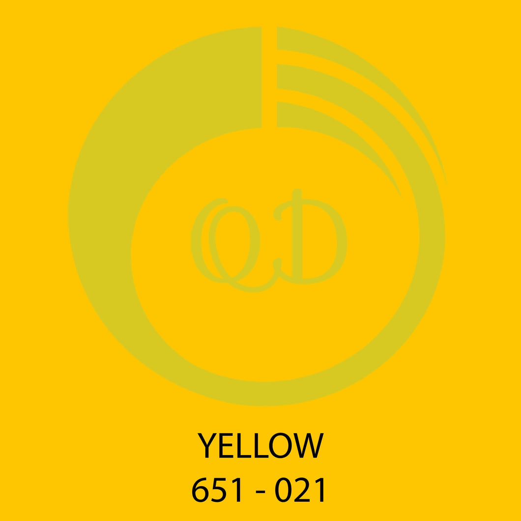 651-021 Yellow - Oracal 651