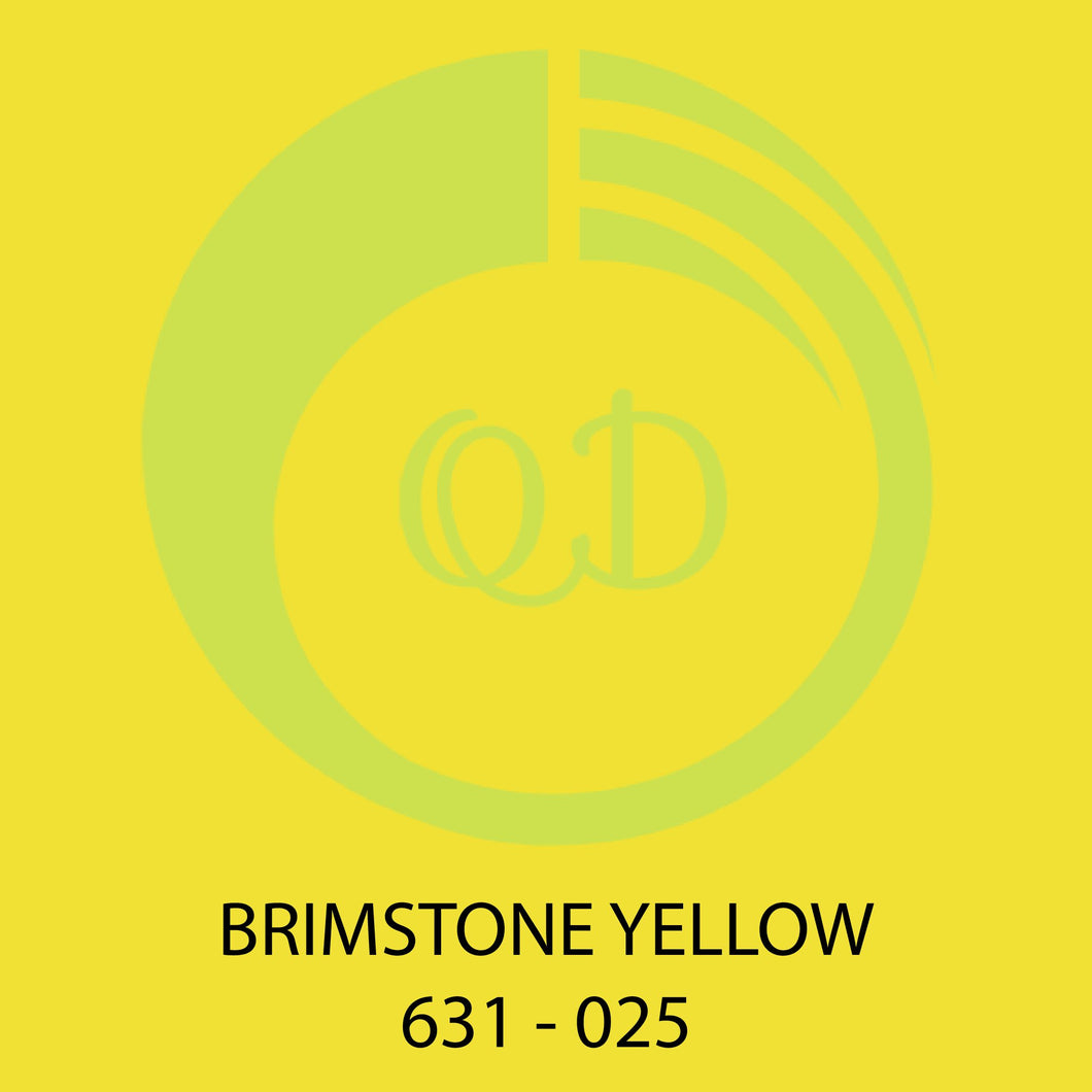 631-025 Brimstone Yellow - Oracal 631
