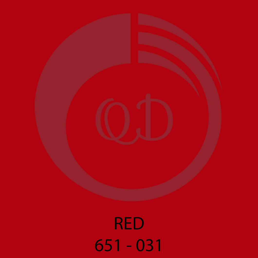 651-031 Red - Oracal 651