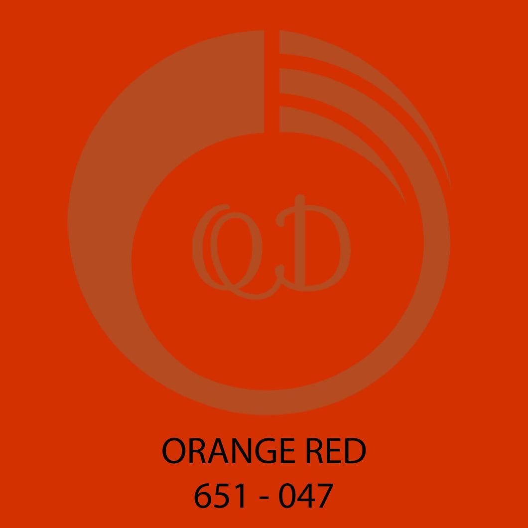 651-047 Orange Red - Oracal 651