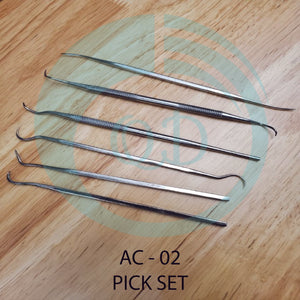AC02 6pc Pick Set