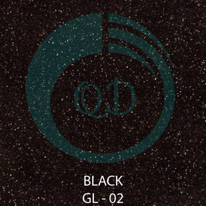 GL02 Black - Glitter HTV