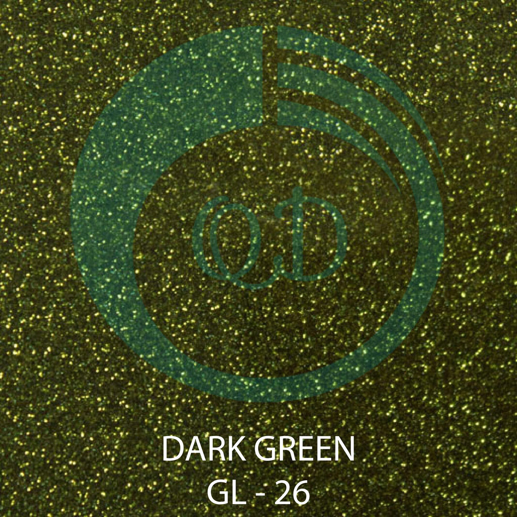 GL26 Dark Green - Glitter HTV