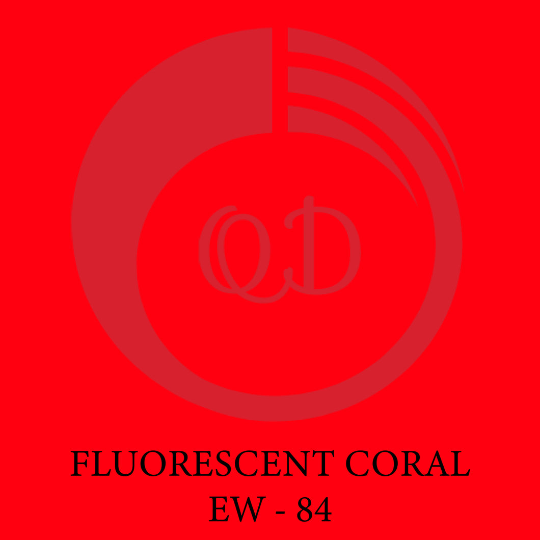 EW84 Fluorescent Coral - Easyweed HTV