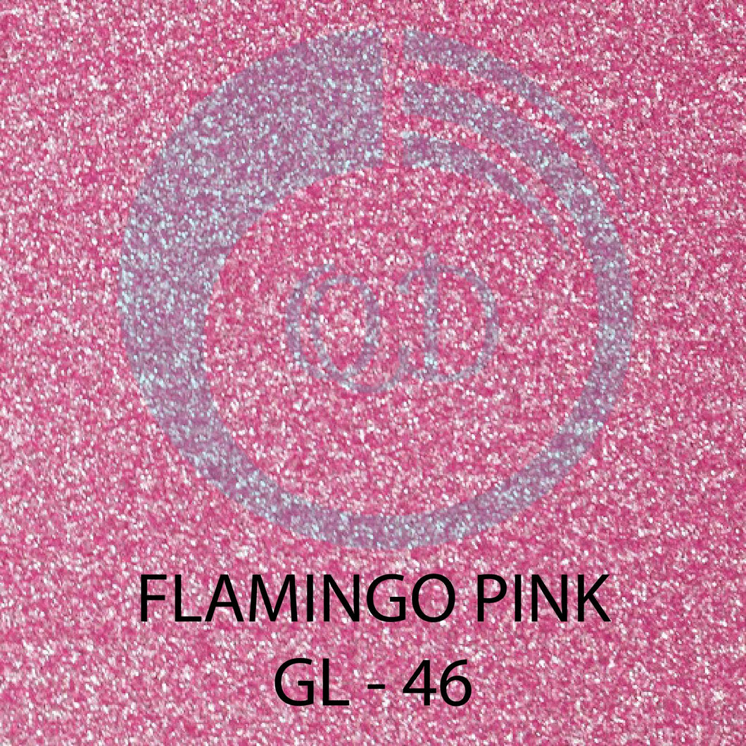 GL46 Flamingo Pink - Glitter HTV