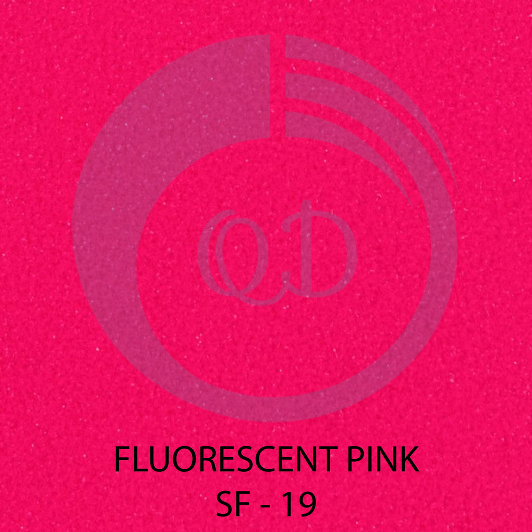 SF19 Fluorescent Pink - Stripflock HTV