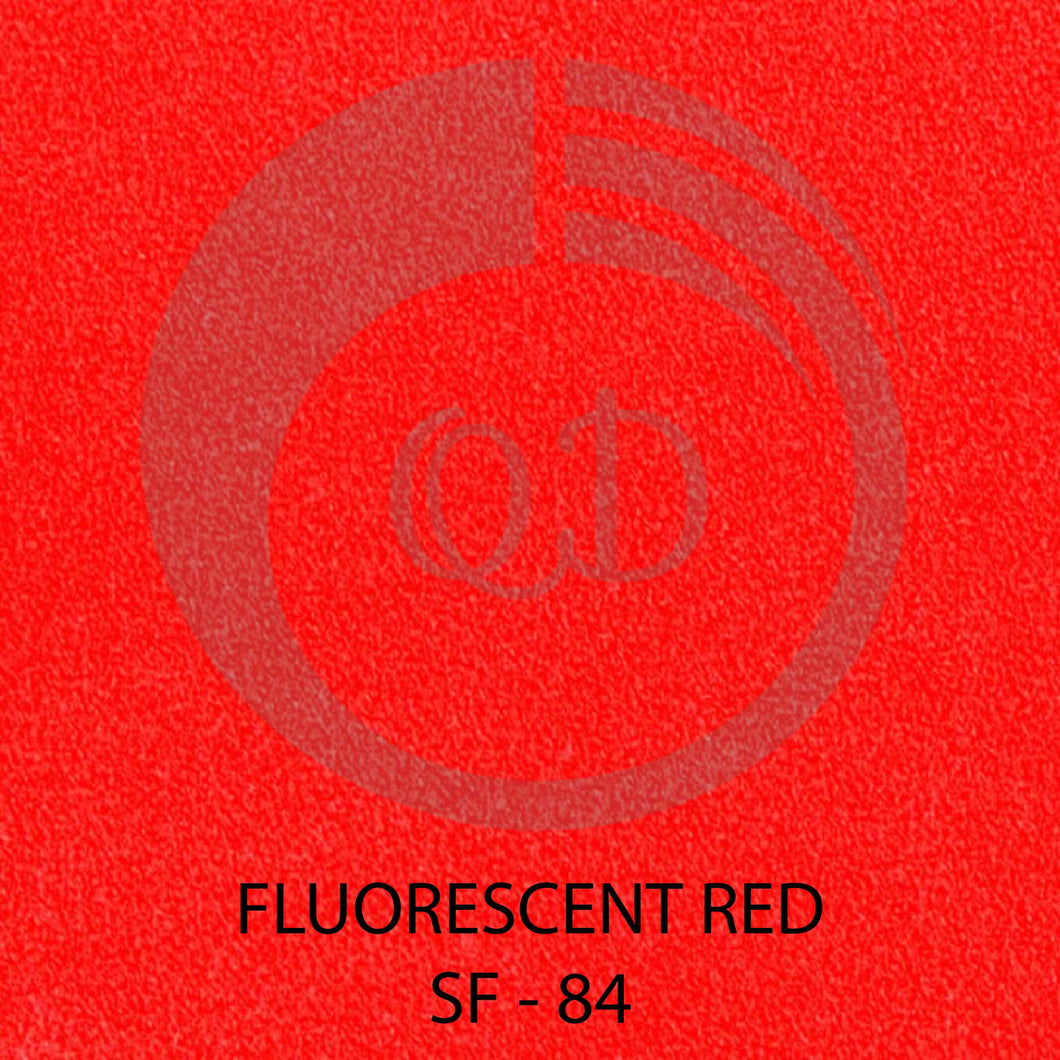SF84 Fluorescent Red - Stripflock HTV
