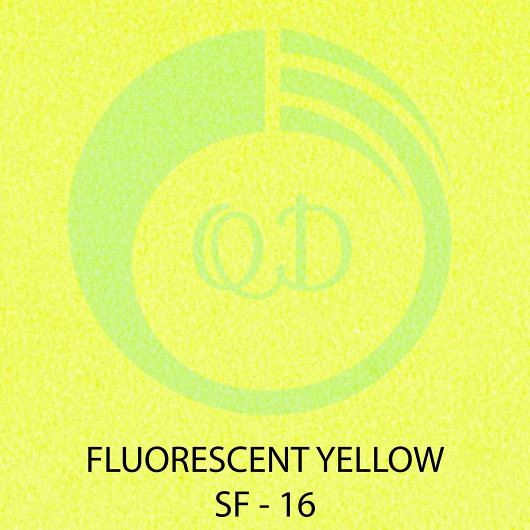 SF16 Fluorescent Yellow - Stripflock HTV