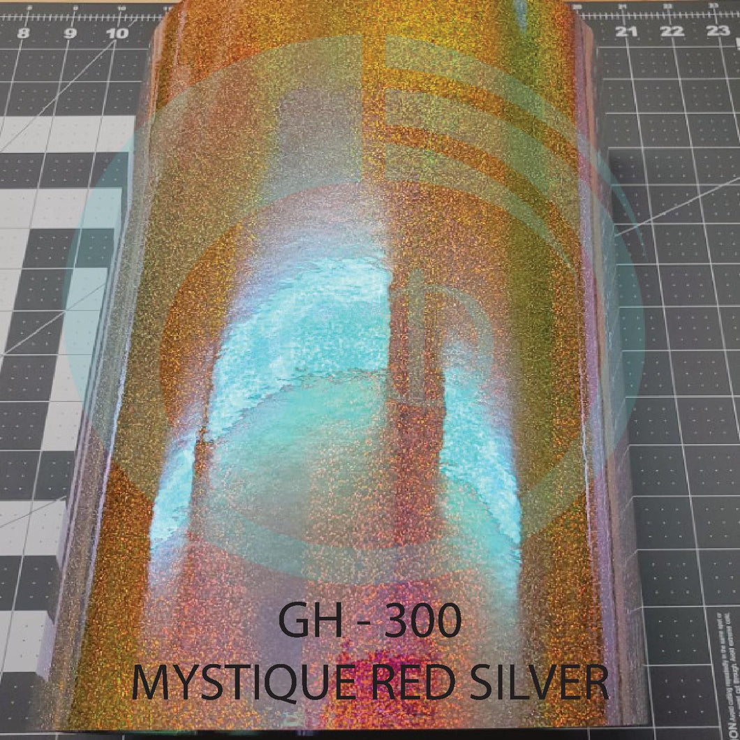 GH300 Mystique Red Silver - Holographic