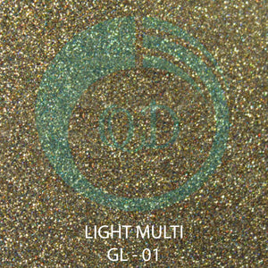 GL01 Light Multi - Glitter HTV
