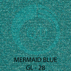 GL28 Mermaid Blue - Glitter HTV