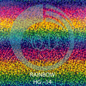 HG14 - Rainbow Holographic HTV