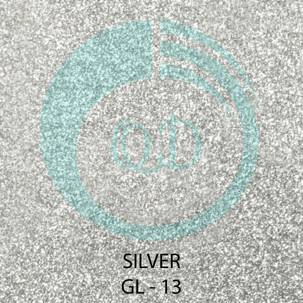 GL13 Silver - Glitter HTV