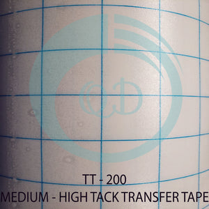 TT200 Medium-High Tack Transfer Tape
