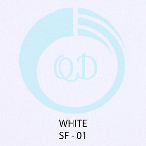 SF01 White - Stripflock HTV